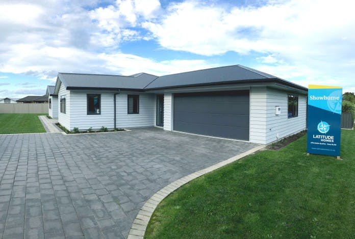 Hawkes bay show home exterior