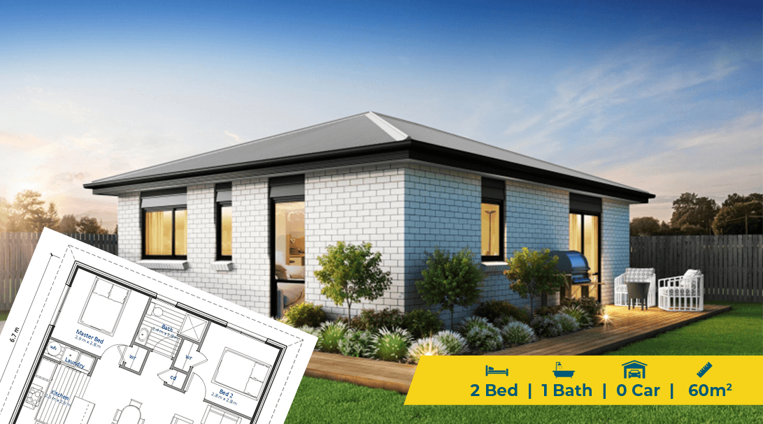 wairo granny flat 2 bedroom v2