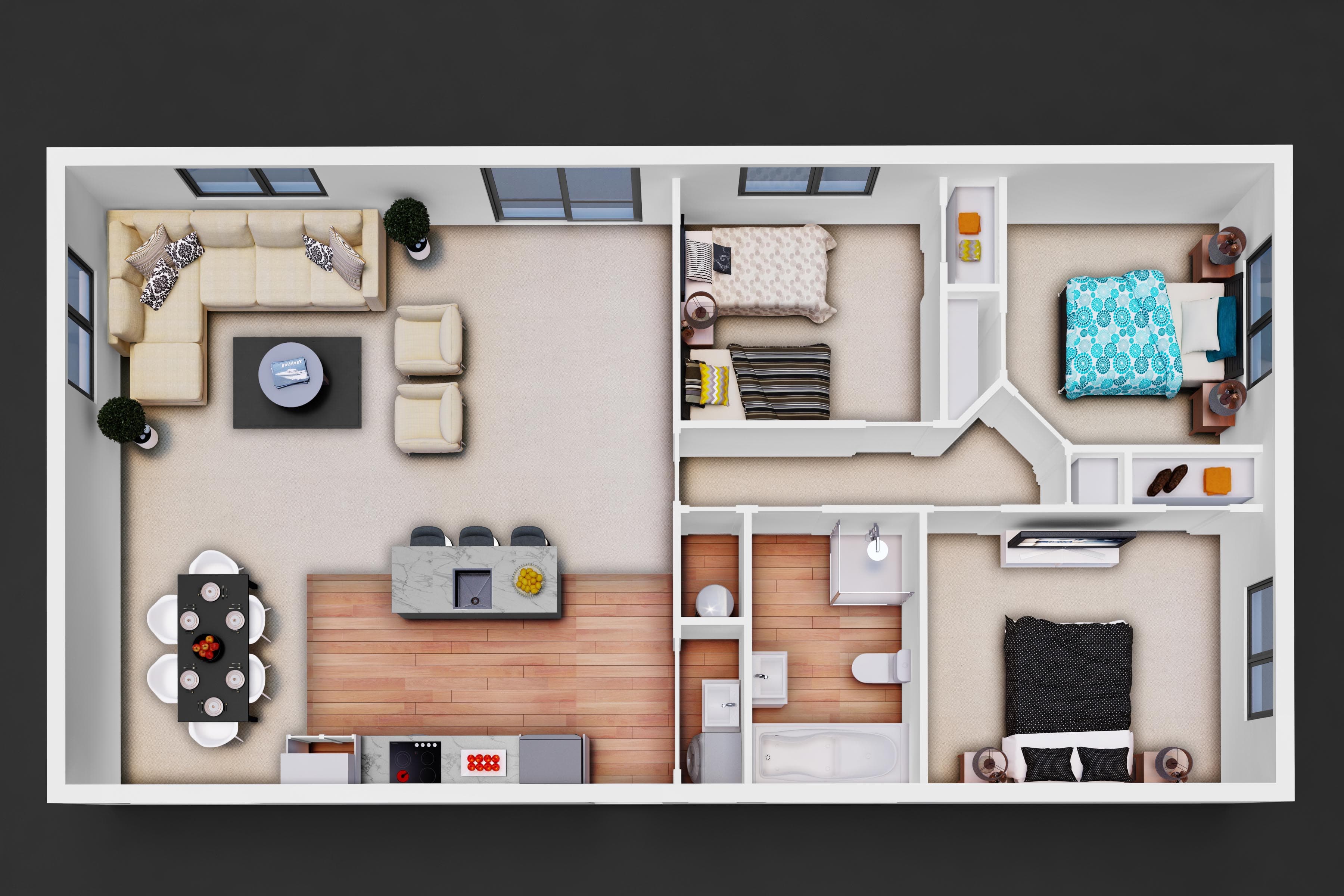 NZB 100 Floor Plan