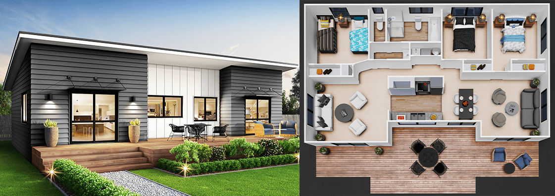 NZ99 9 Hauraki floor plan