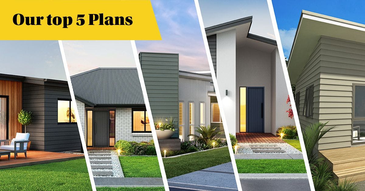 Top 5 house plans of 2020