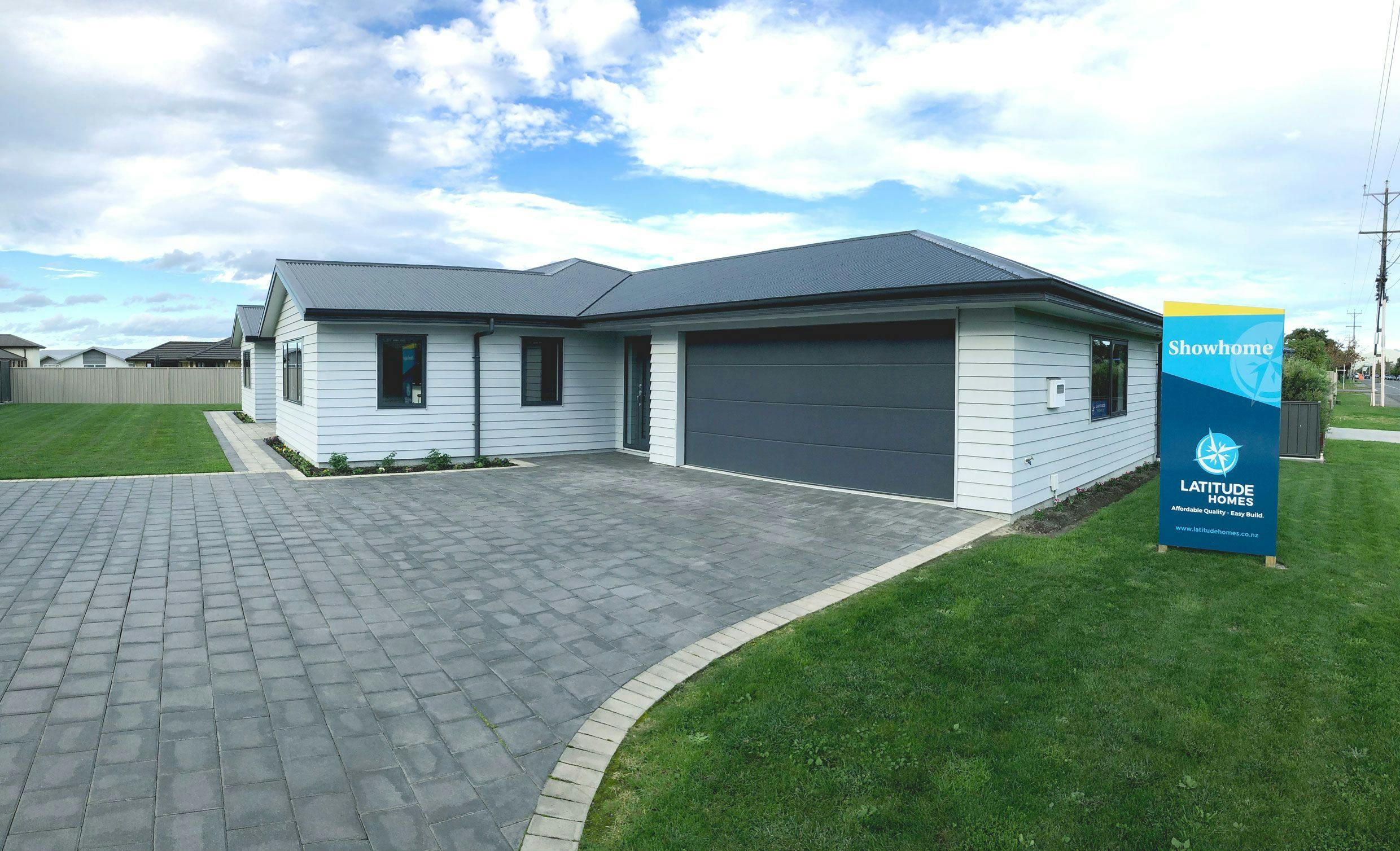 Hawkes bay show home exterior