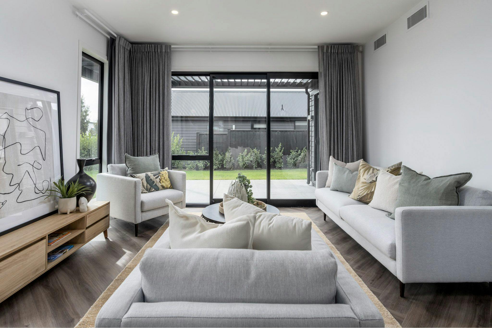 10 Latitude Homes Hunua Paerata Rise showhome Auckland lounge