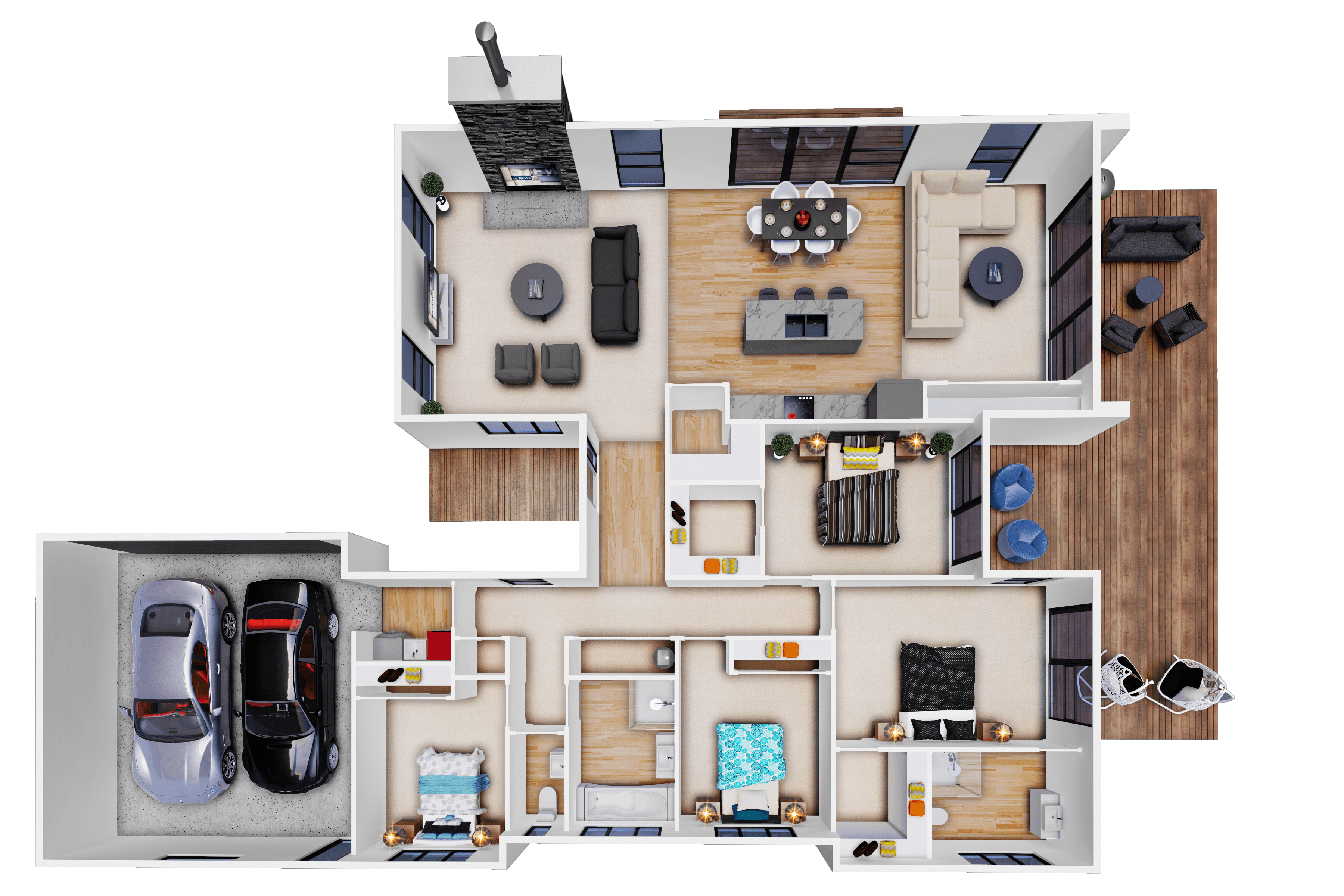 Home 1 Floor Plan v3